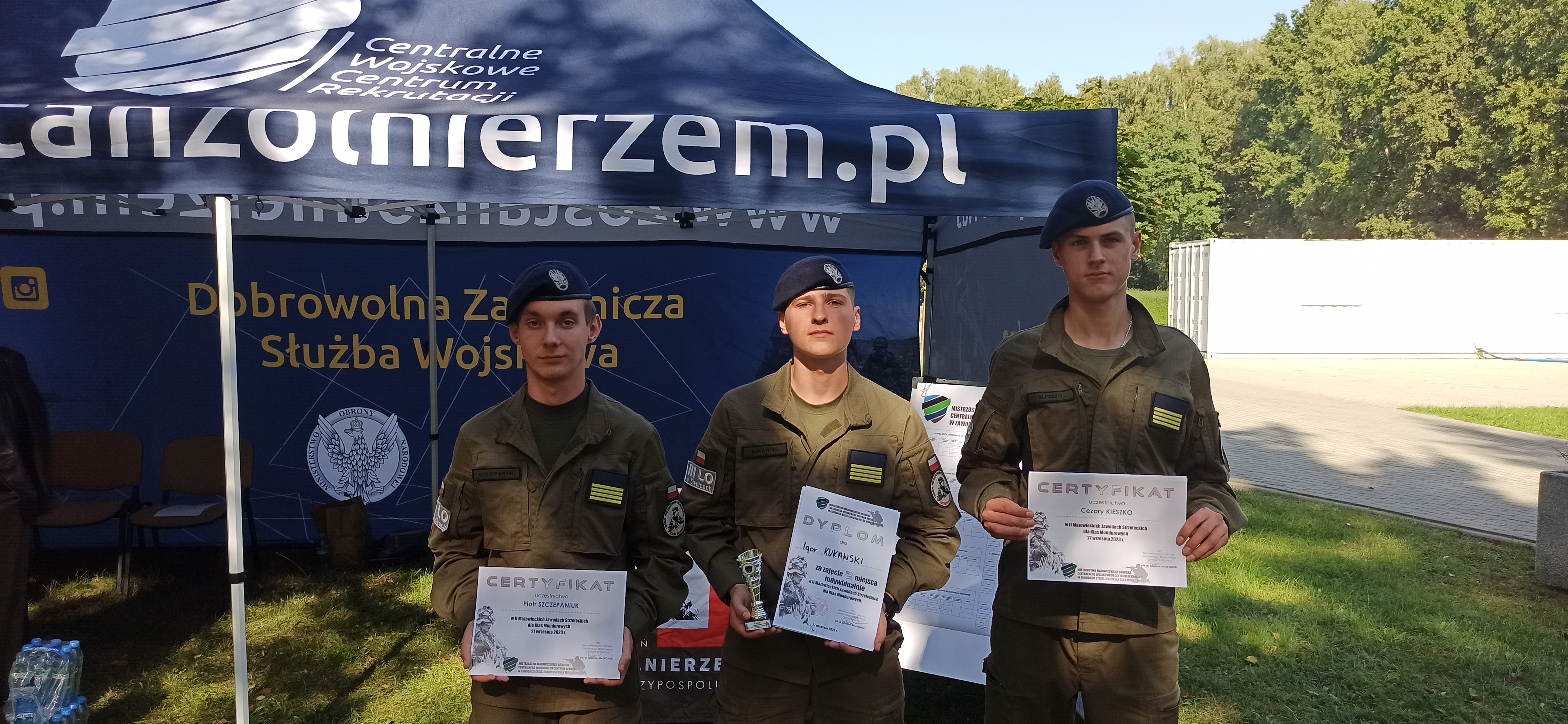 Wojewódzkie zawody strzeleckie klas wojskowych