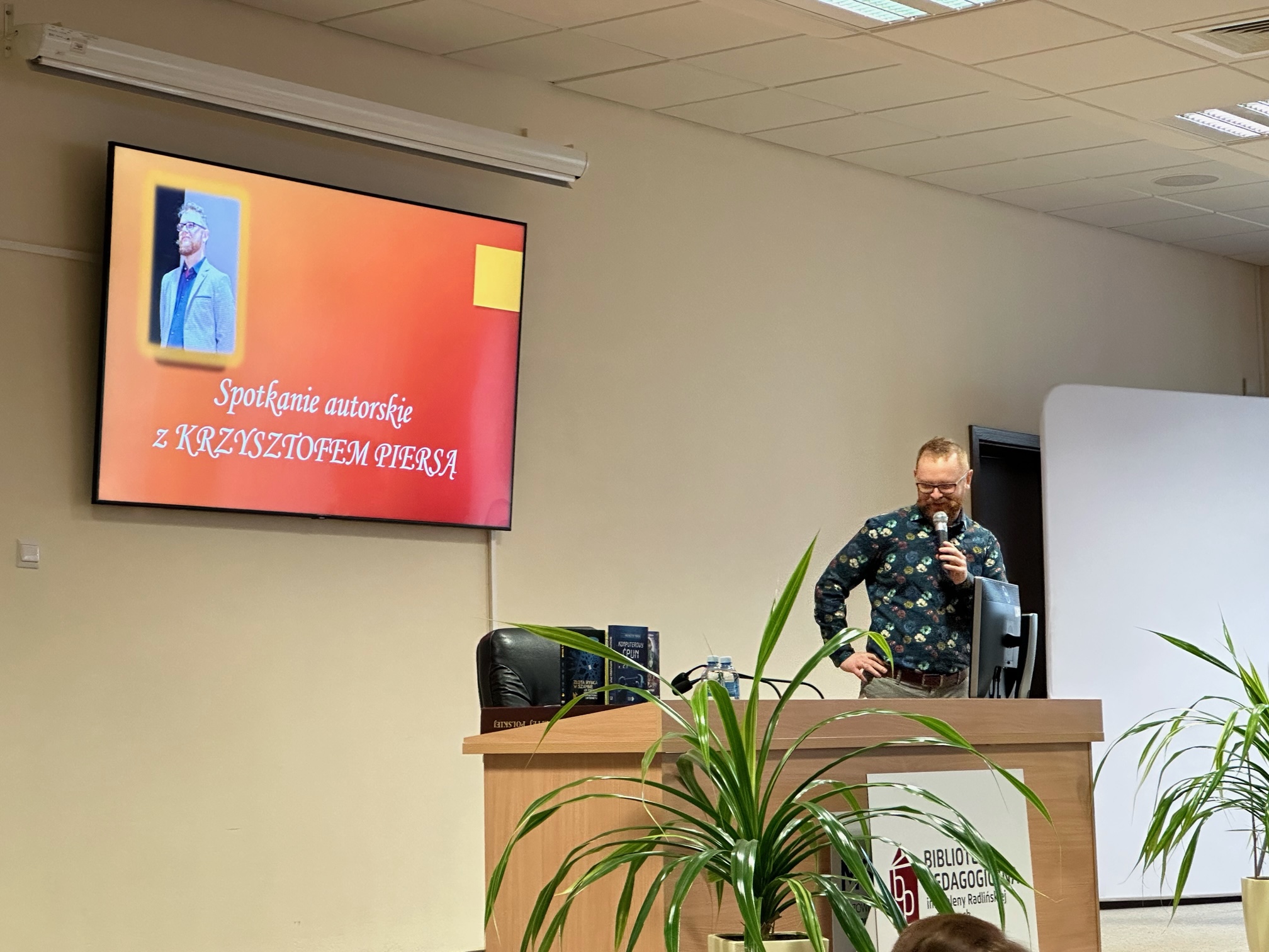 Spotkanie z Krzysztofem Piersą