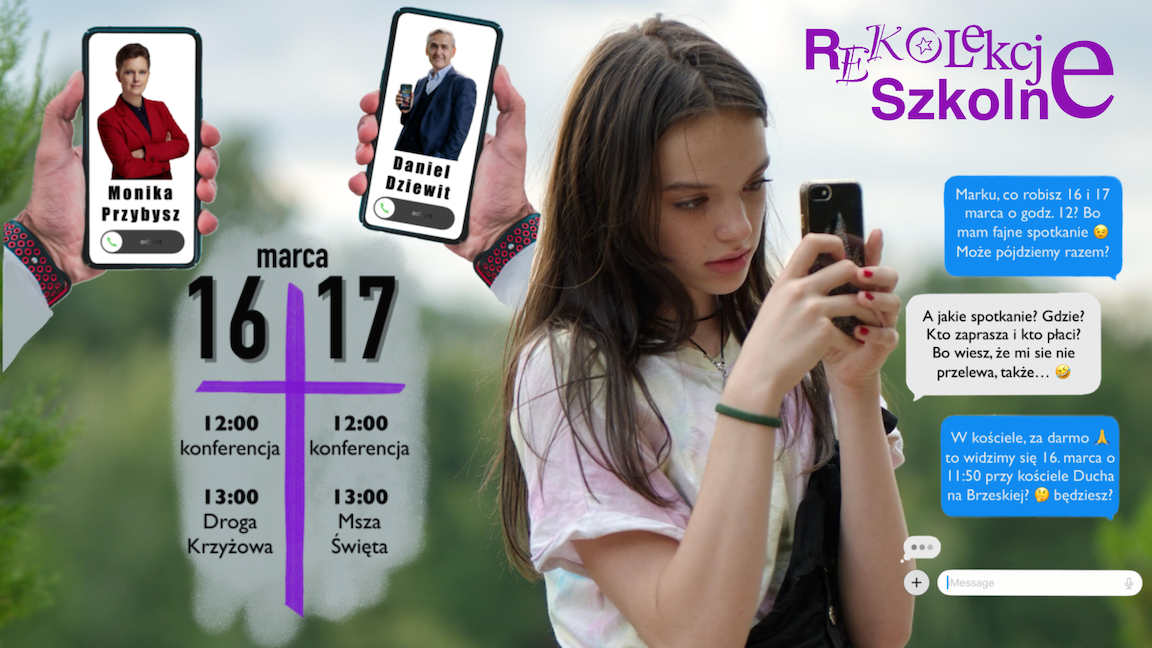 Szkolne Rekolekcje Wielkopostne 16-17 marca 2026