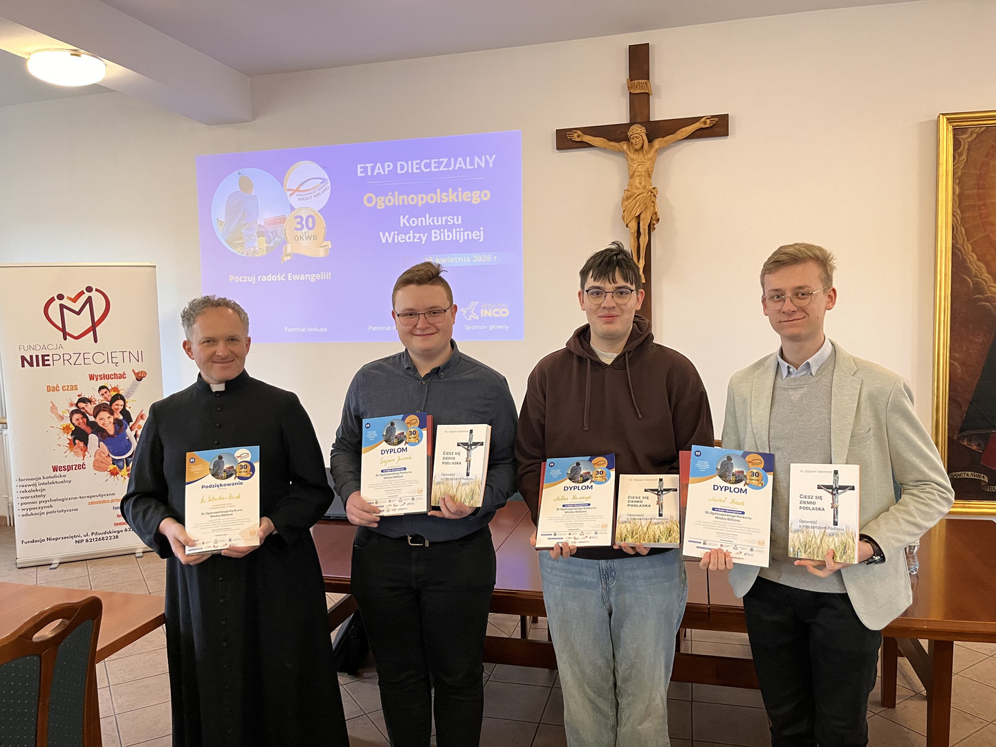 Uczniowie naszej szkoły w finale diecezjalnym 30 Ogólnopolskiego Konkursu Wiedzy Biblijnej